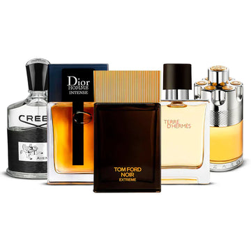 Zestaw 5 perfum męskich – Creed Aventus, Dior, Tom Ford, Hermès i Azzaro